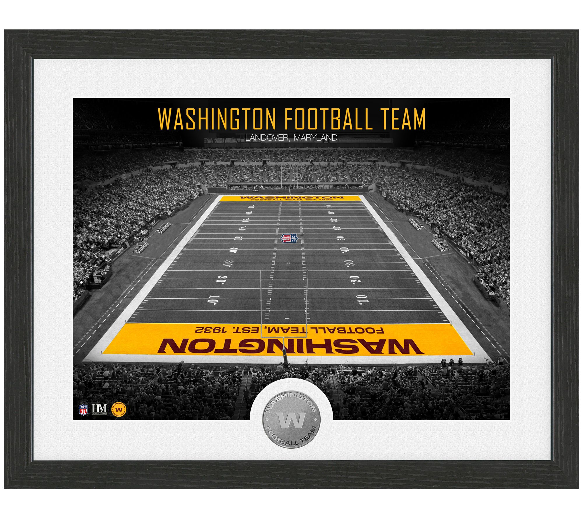 NFL Art Deco Stadium Photo Mint