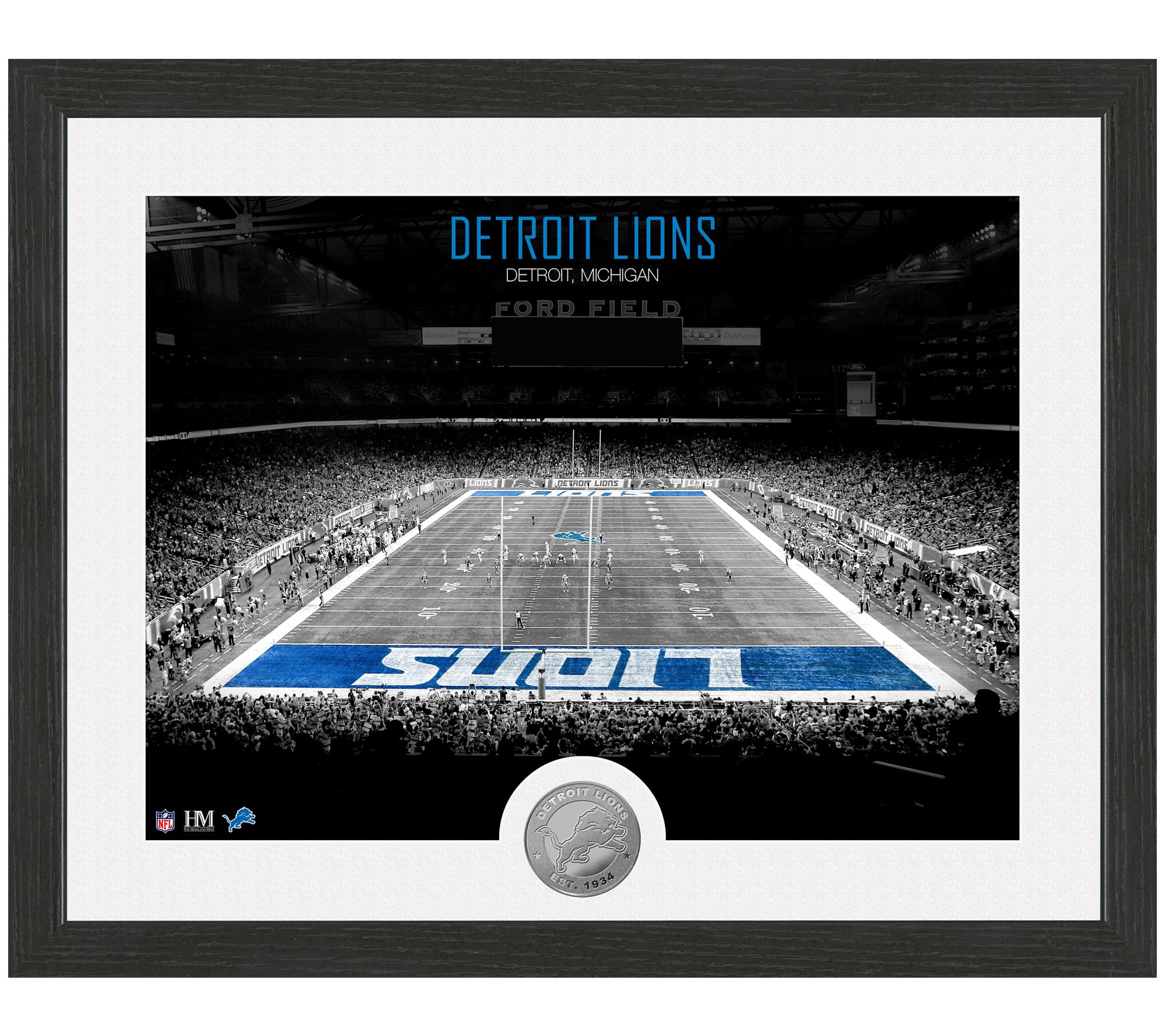 NFL Art Deco Stadium Photo Mint