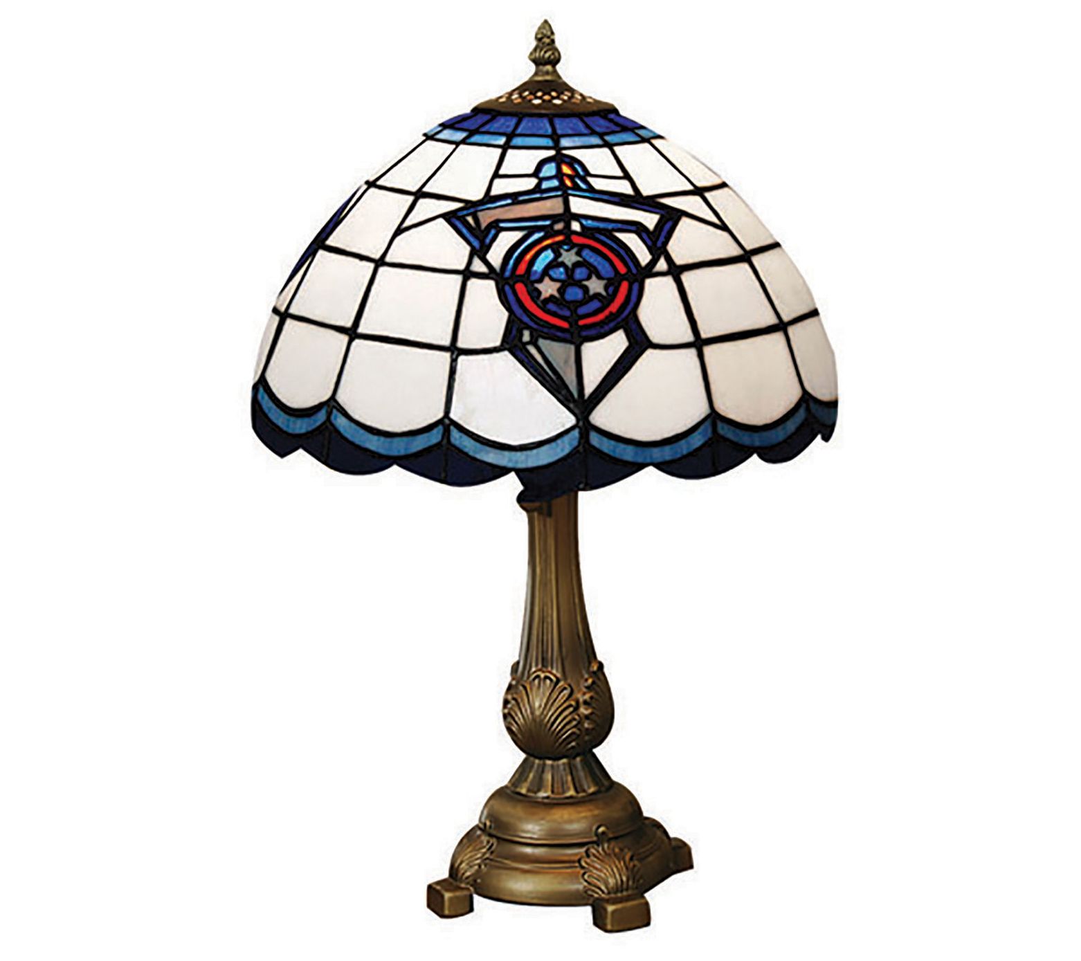 The Memory Company NFL Tiffany Style Lamp