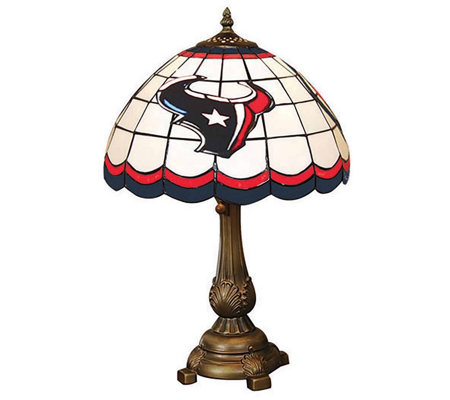 The Memory Company NFL Tiffany Style Lamp