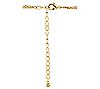 Gold Plated Hummingbird Coin Flower Double Chain Necklace, 3 of 3