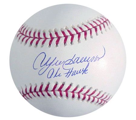 Andre Dawson Autographed Baseball