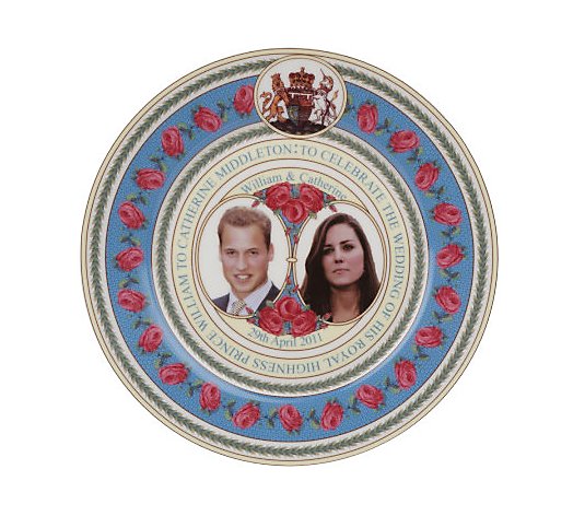 Royal Wedding L.E. Bone China 10.5-inch Plate with Gift Box by Caverswall