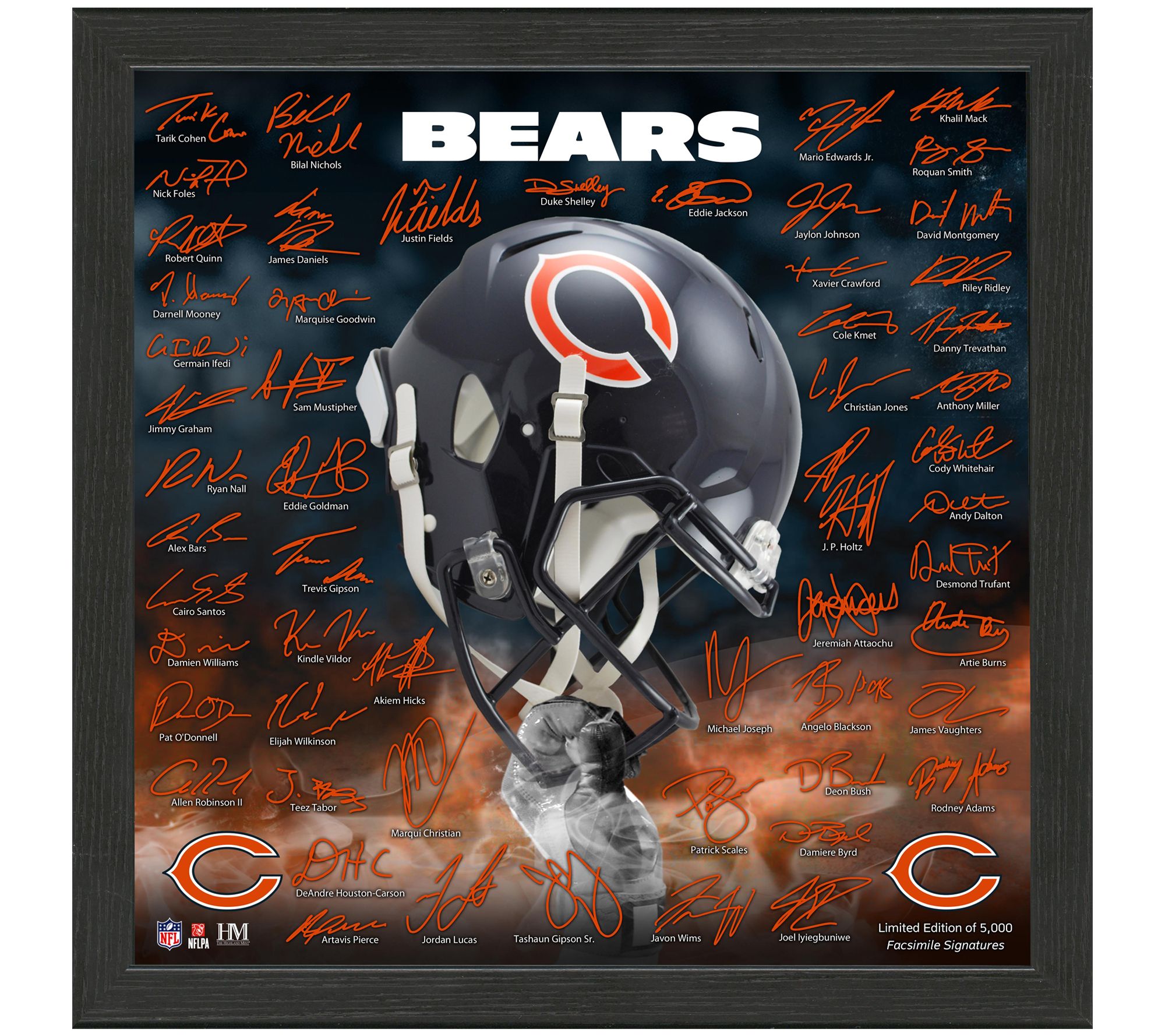 NFL Signature Team Helmet Frames