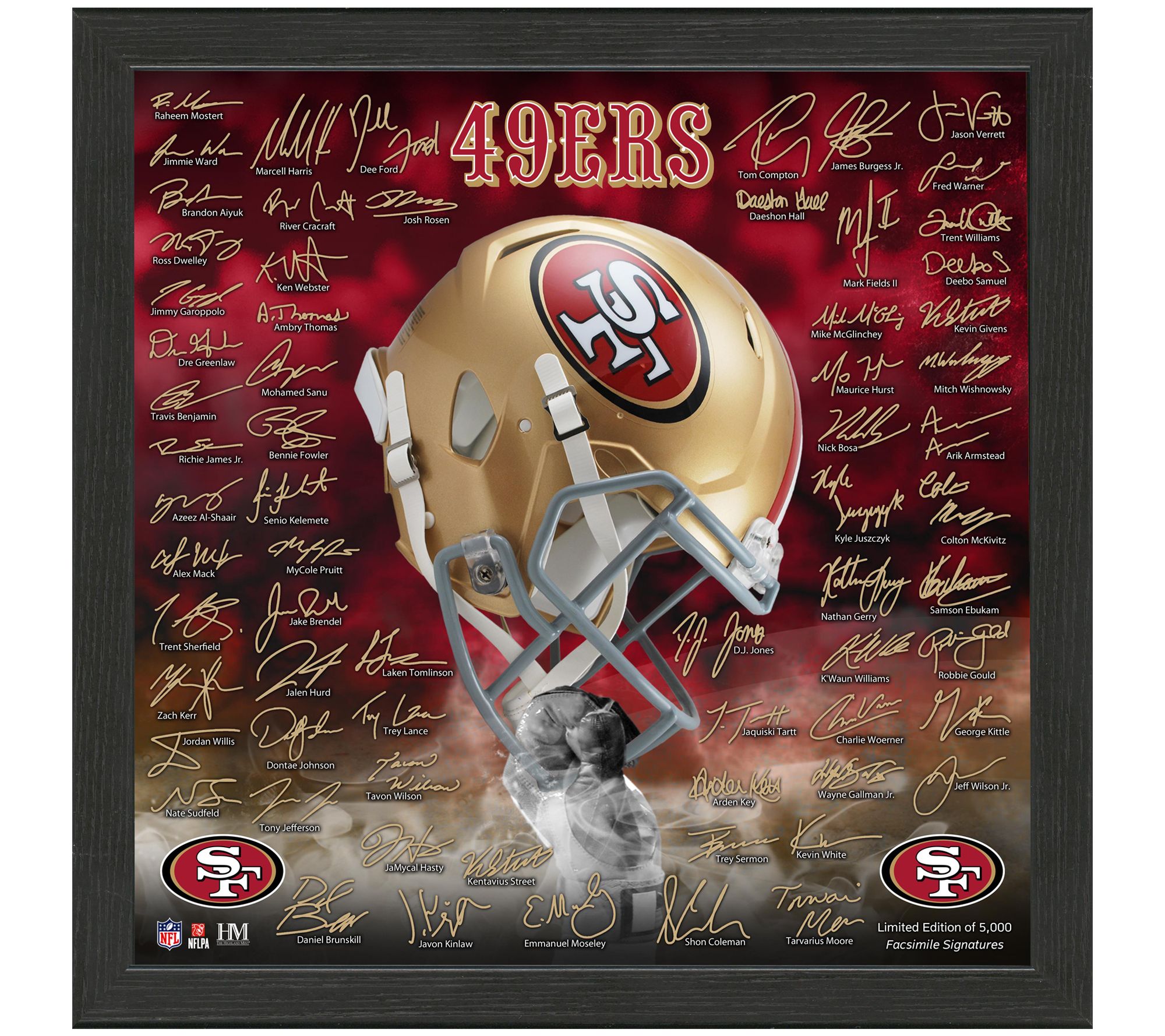 NFL Signature Team Helmet Frames