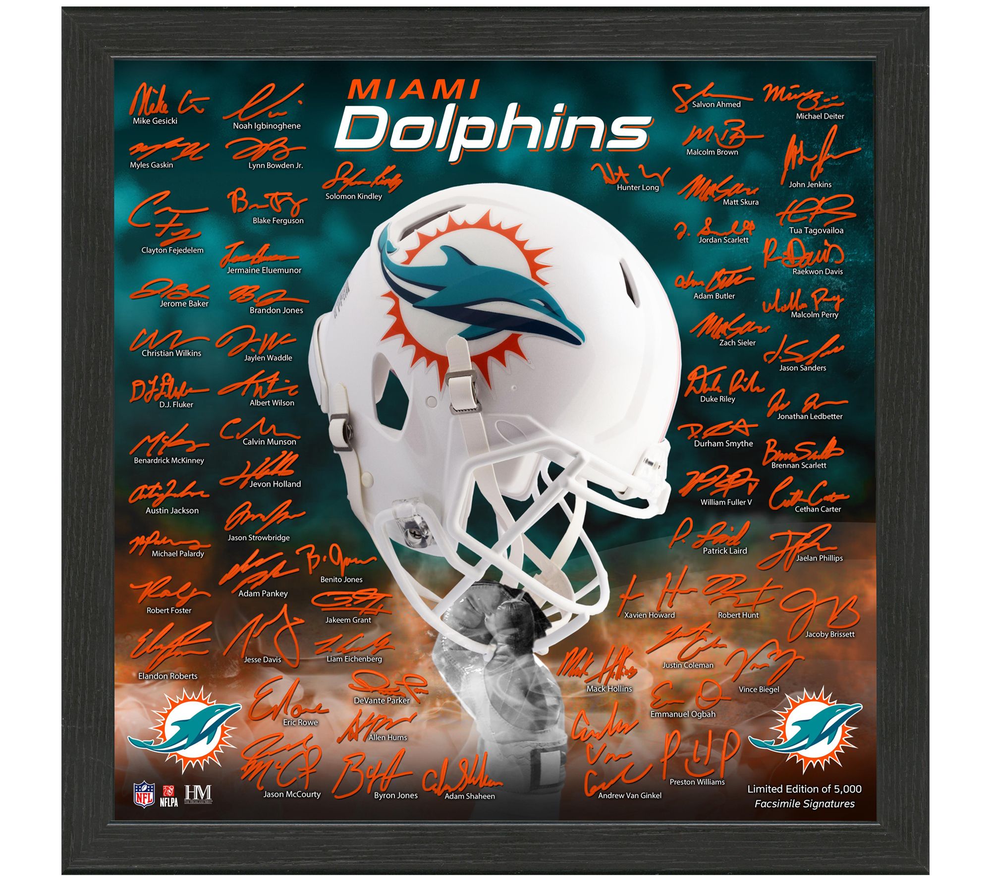 NFL Signature Team Helmet Frames
