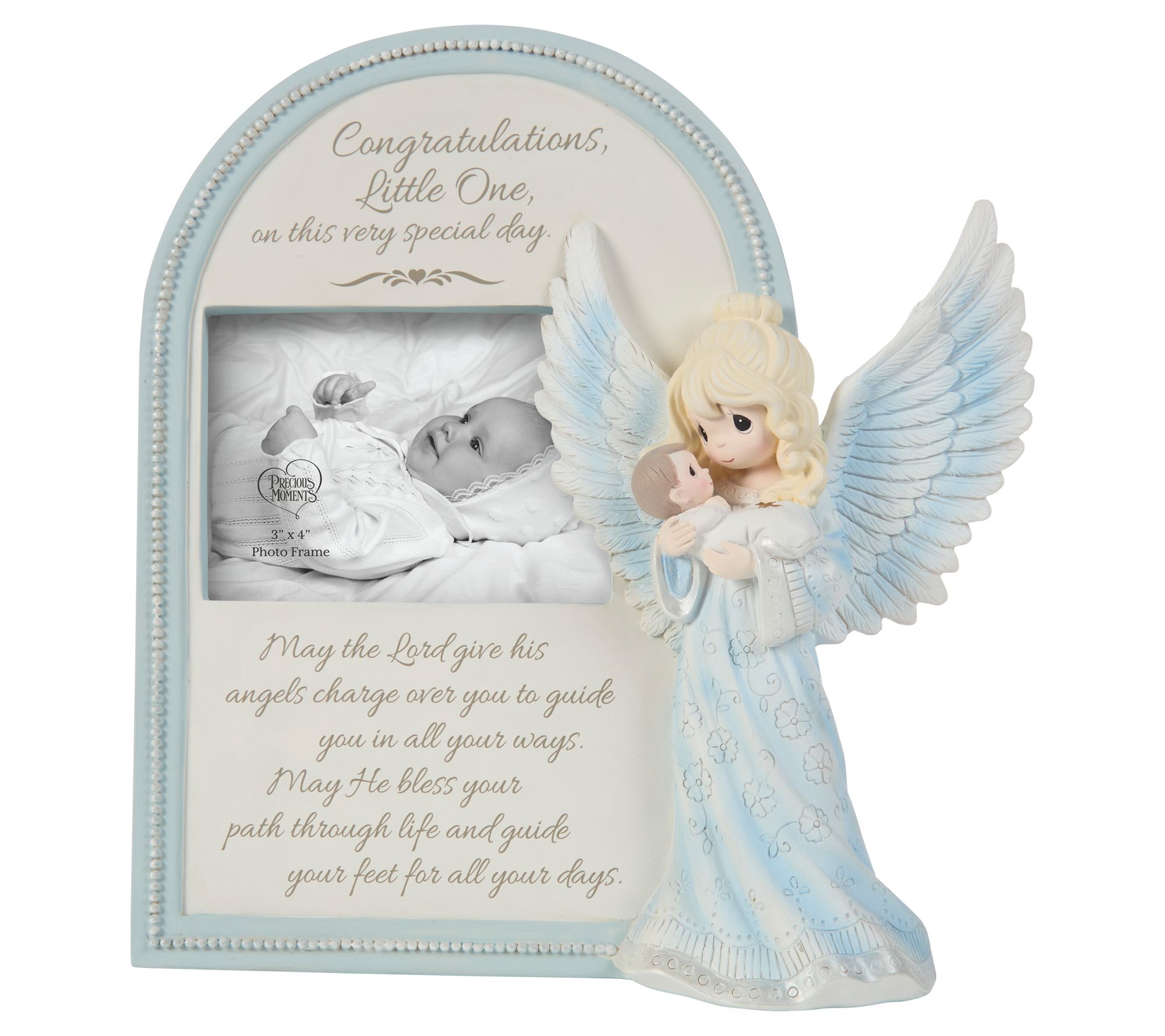 Precious Moments May God Send His Angels PhotoFrame