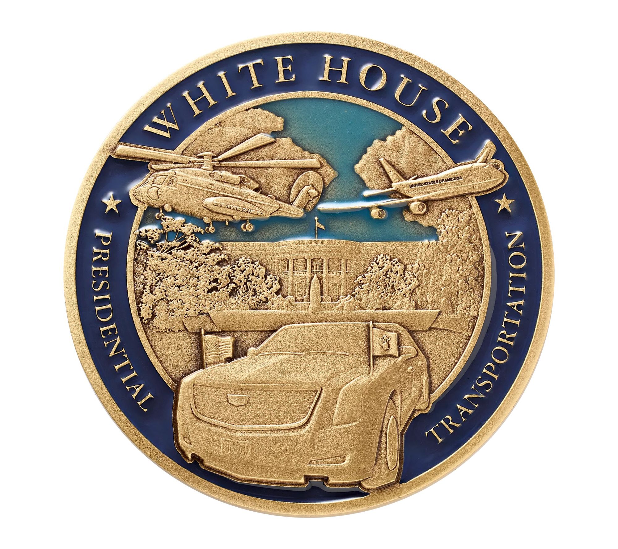 WHHA White House Presidential Transportation Challenge Coin