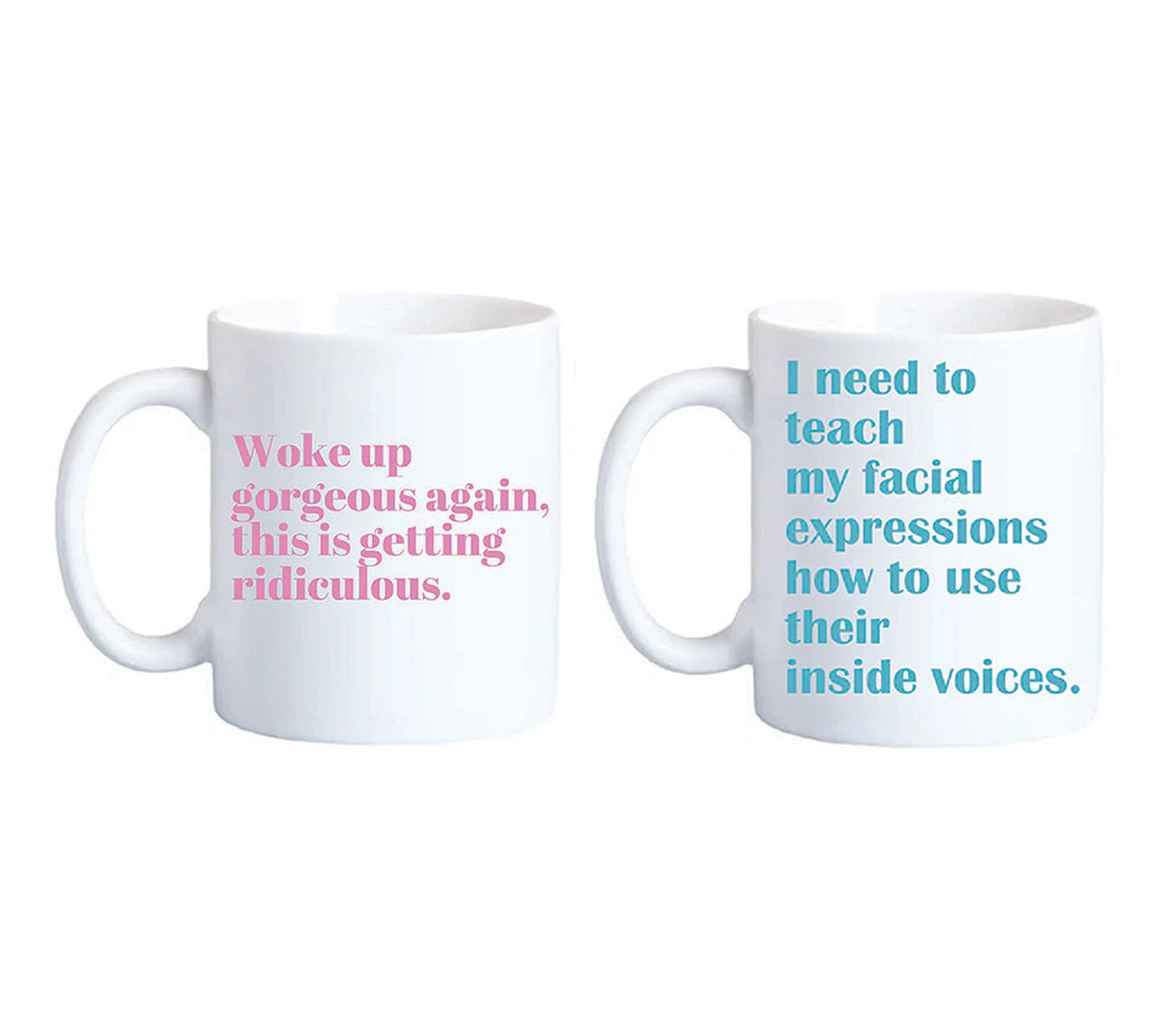 Mary Phillips Designs Set of Two Girlfriend Mugs