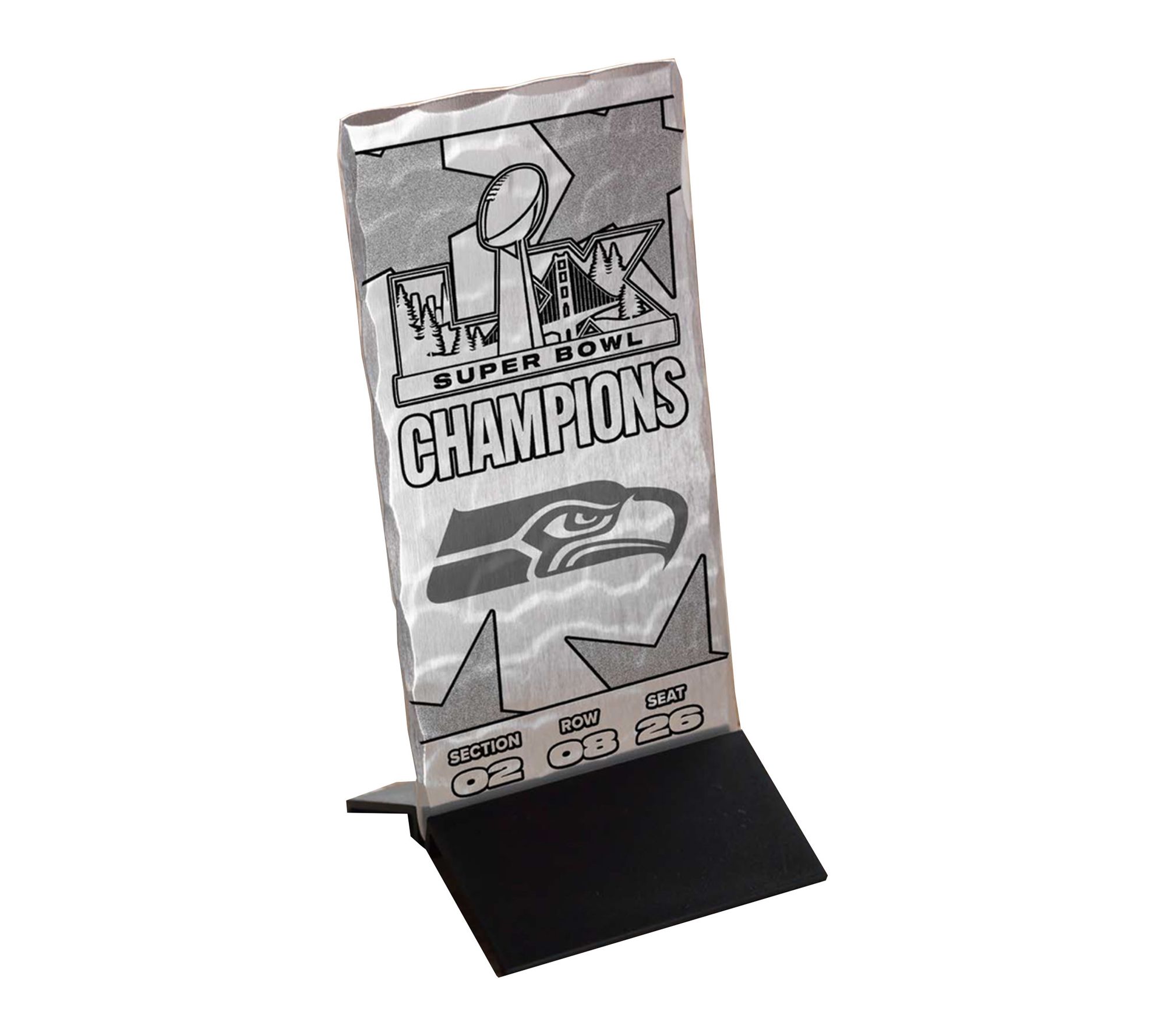 Wendell August NFL Super Bowl LX Championship Ticket