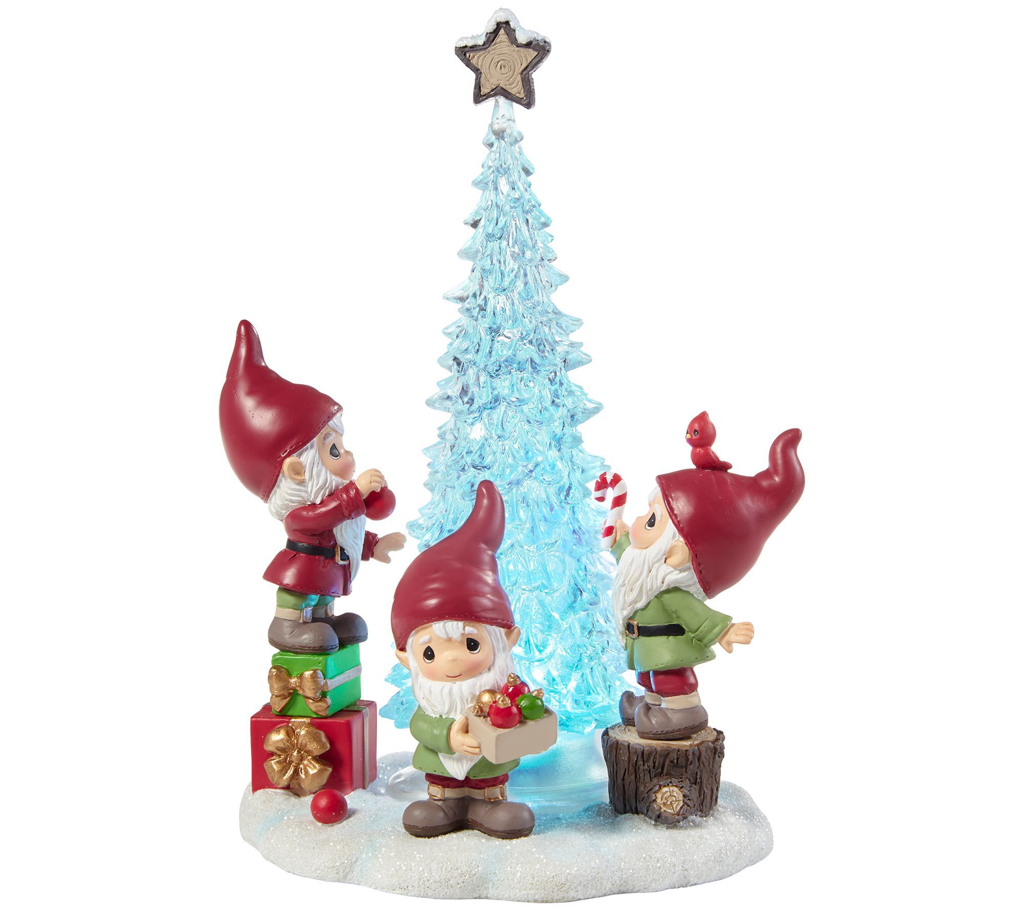 Gnome Place Like Home For the Holidays LED Figu rine