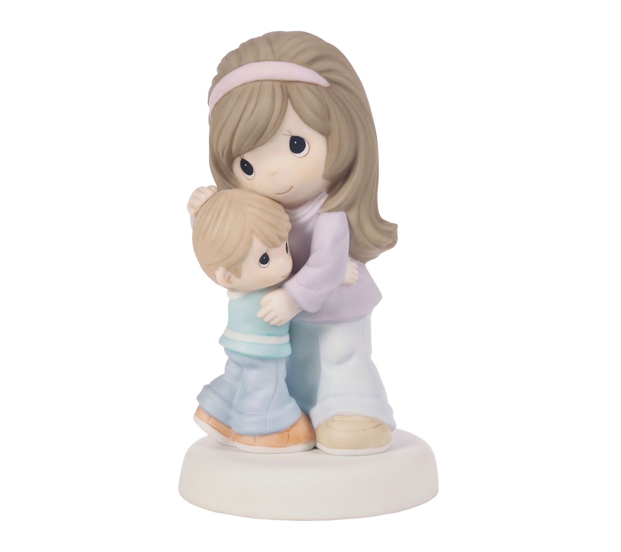 Enesco Precious Moments Mom and Son Close Pose Figurine