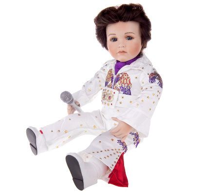 Elvis presley sales porcelain doll