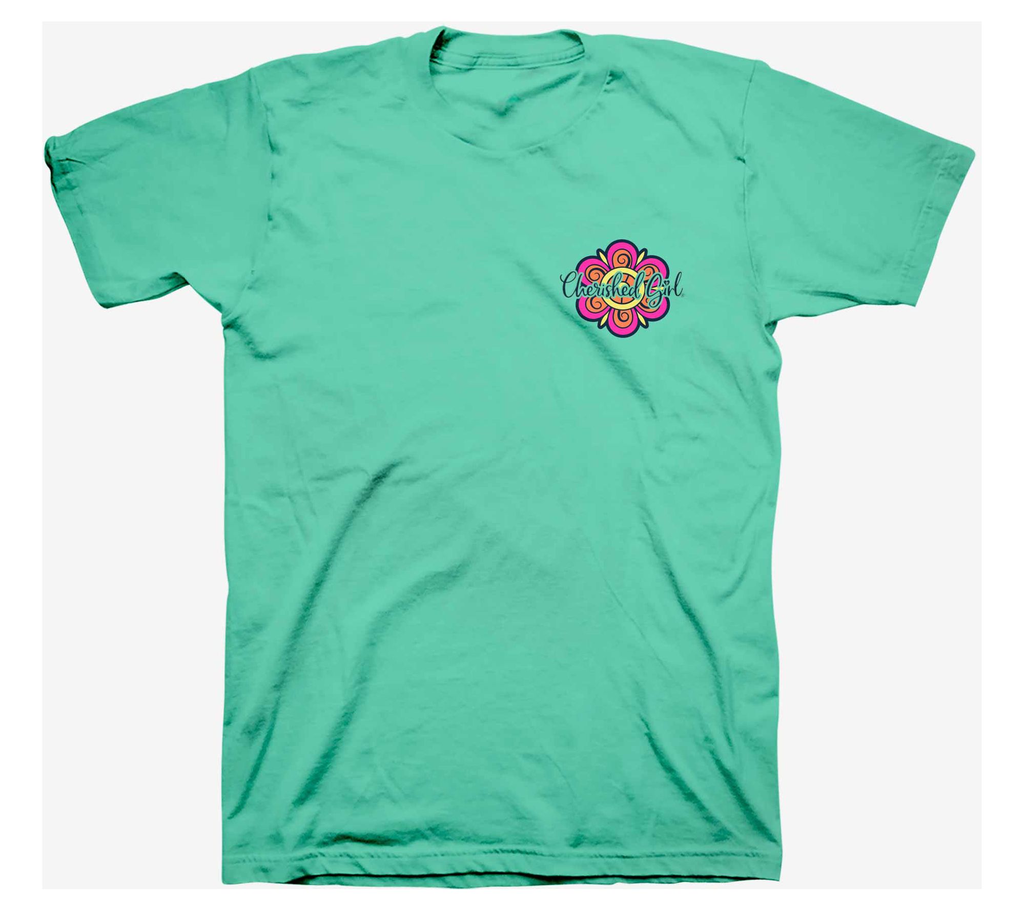 Cherished Girl Adult T - Blessed Is She