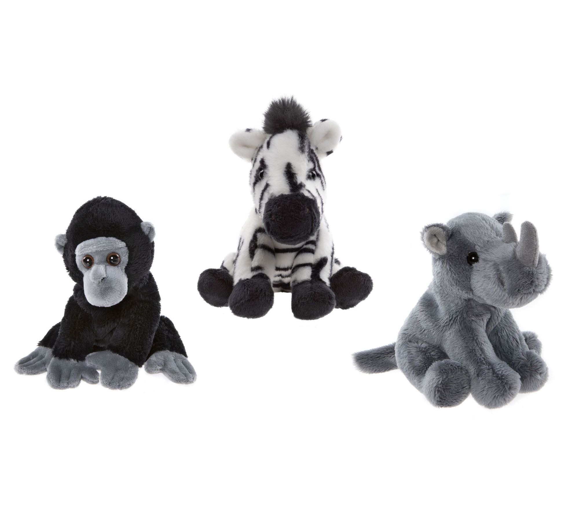 Charlie Bears Cuddle Cubs Set of 3 5" Plush