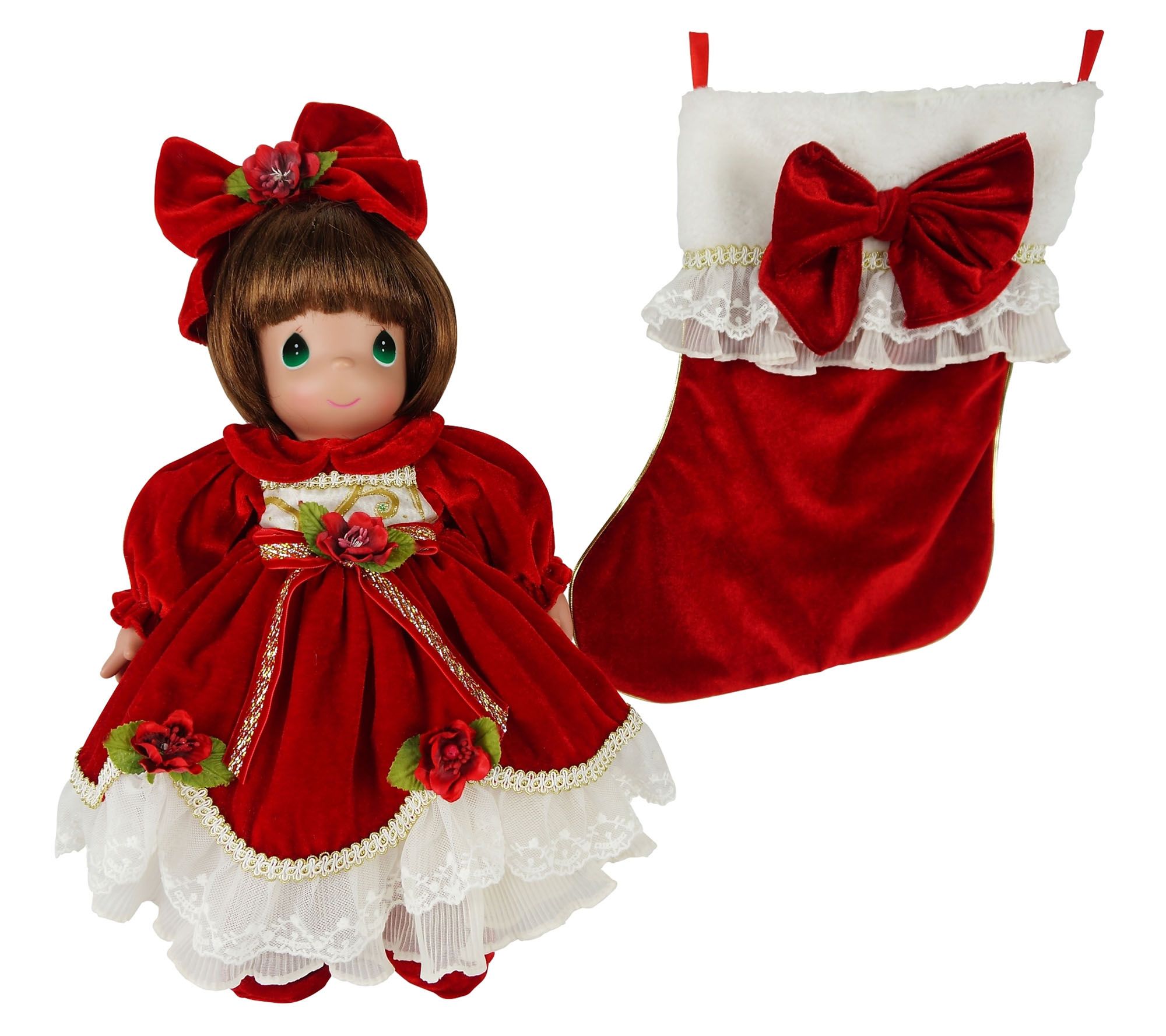 precious moments stocking dolls