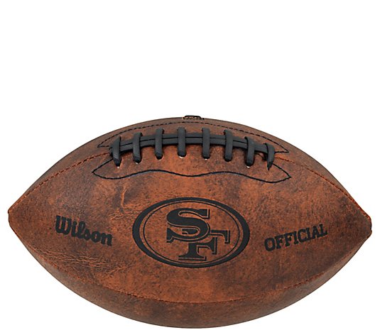 american football leather ball