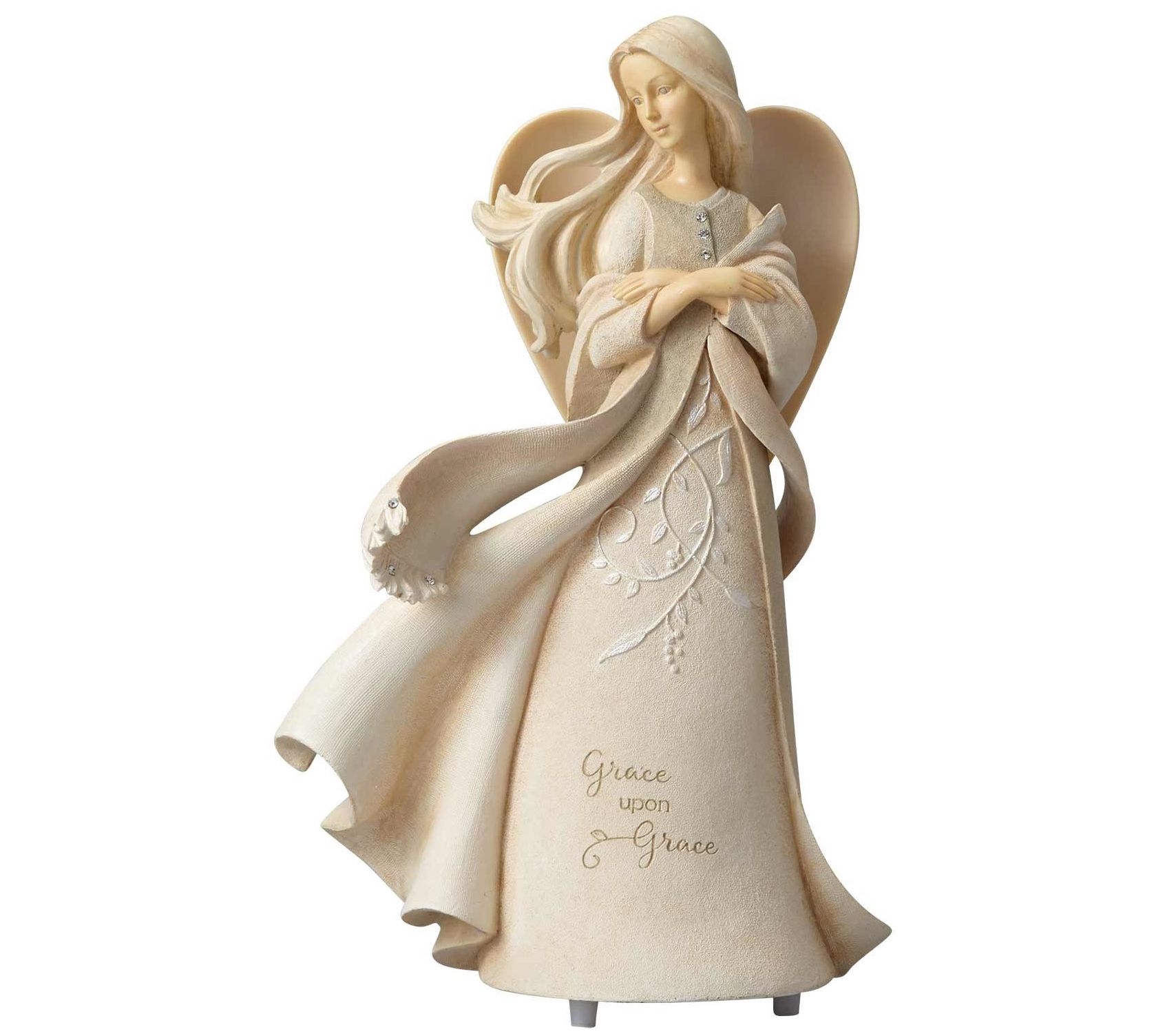 Foundations Grace Upon Grace Angel Figurine