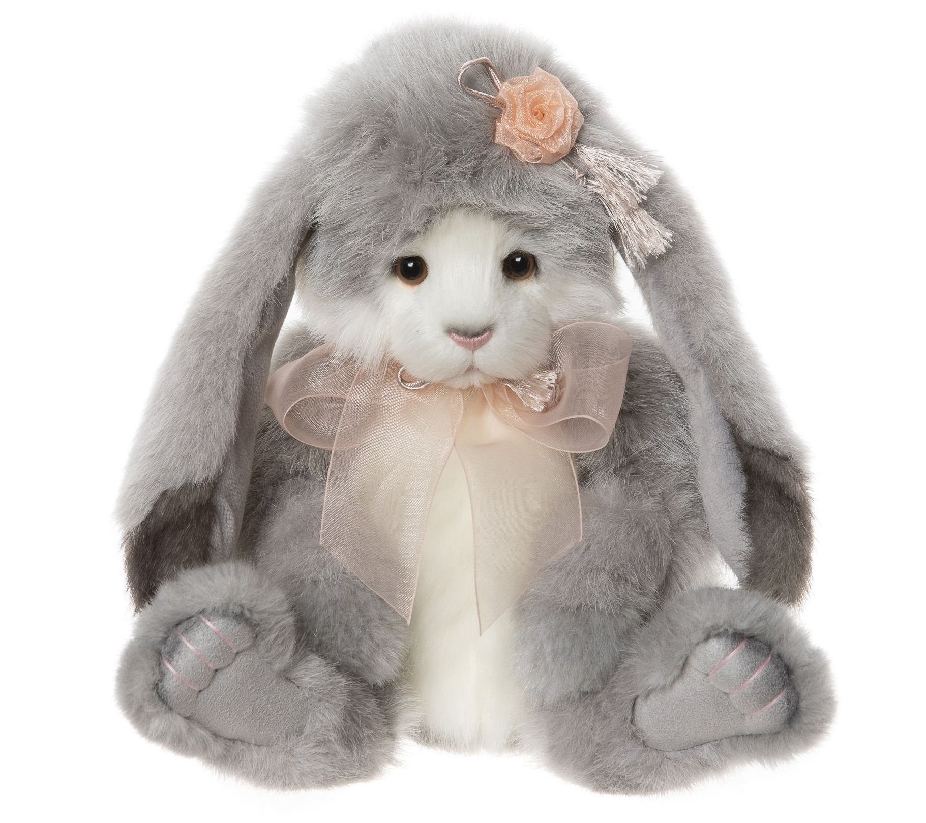 Charlie Bears Plush Bunny Snookums - QVC.com