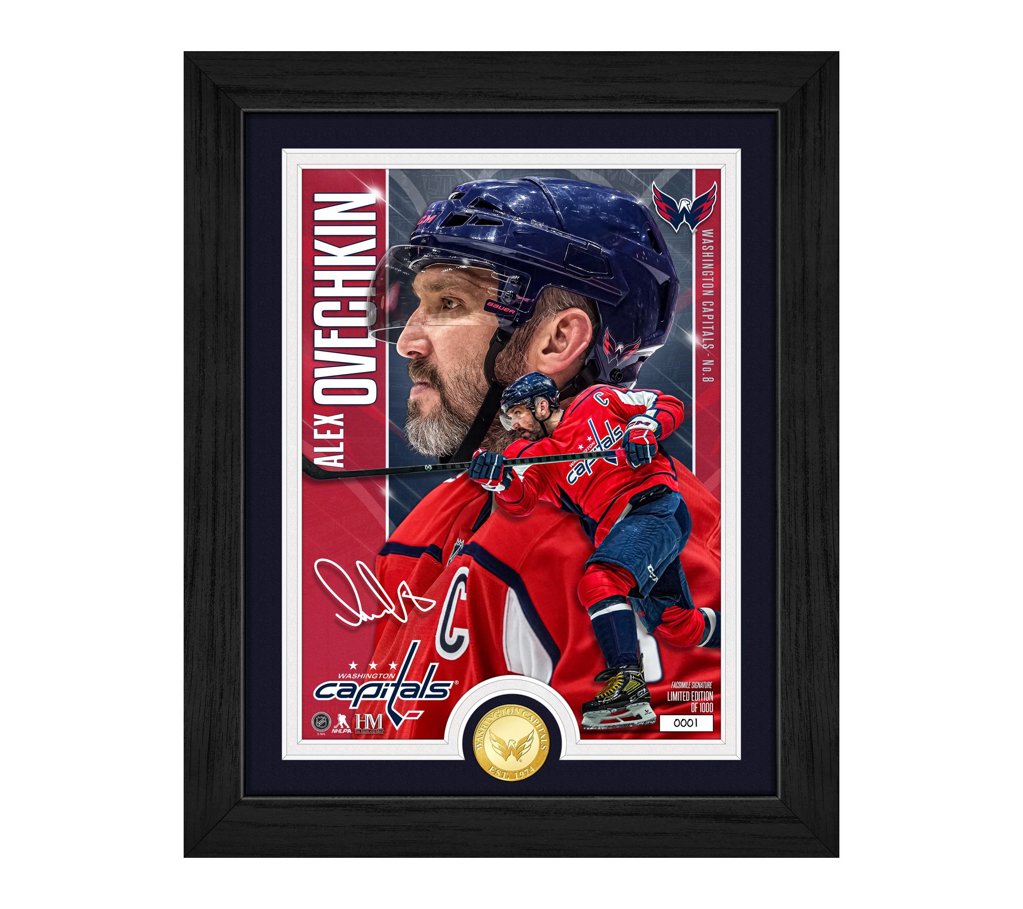 Highland Mint Alexander Ovechkin Washington Capitals Coin