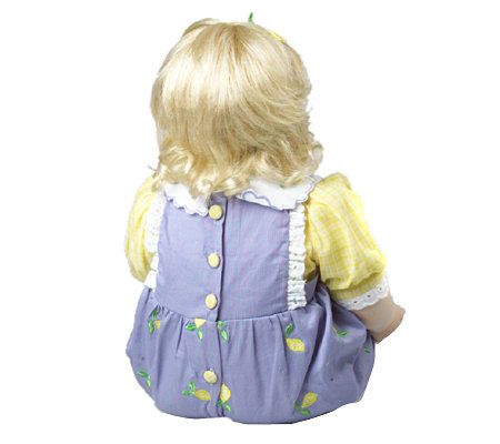 "Lizzy Lemon" 15-inch Porcelain Doll by Marie Osmond - QVC.com