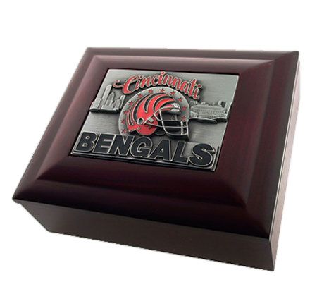 NFL Cincinnati Bengals Jewelry Box 