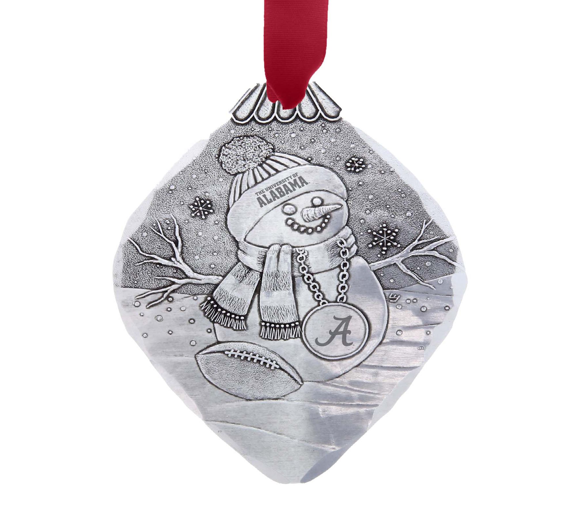 Wendell August NCAA Superfan Snowman Ornament