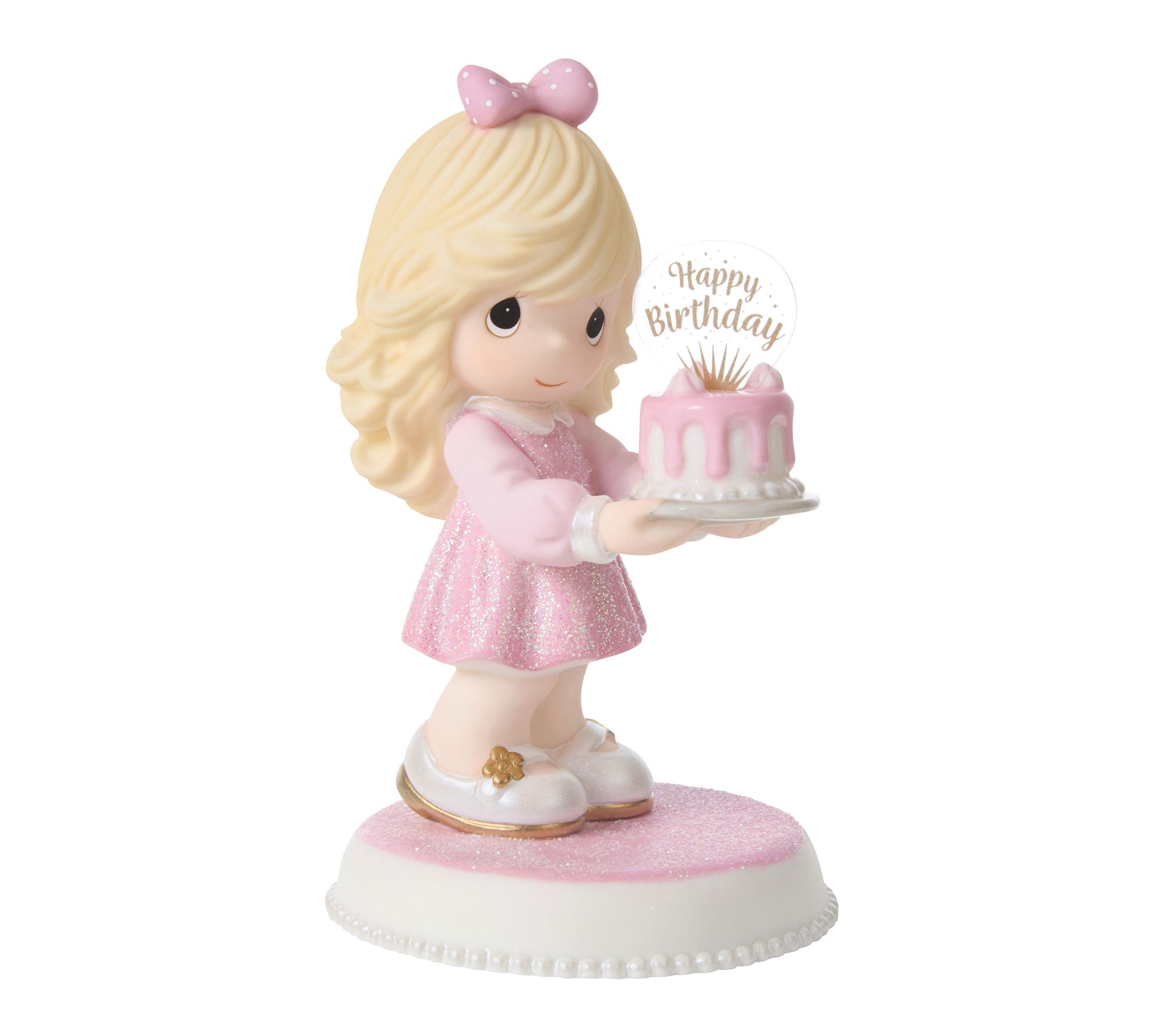 Precious Moments Birthday Girl with Cake
