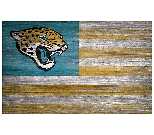 NFL Distressed Wall Decor Flag