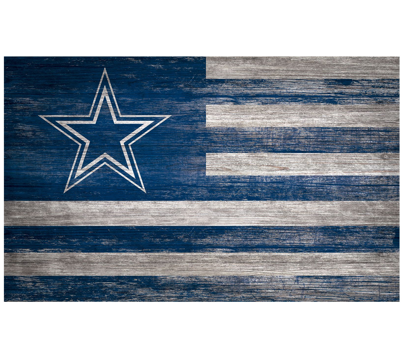 NFL Distressed Wall Decor Flag