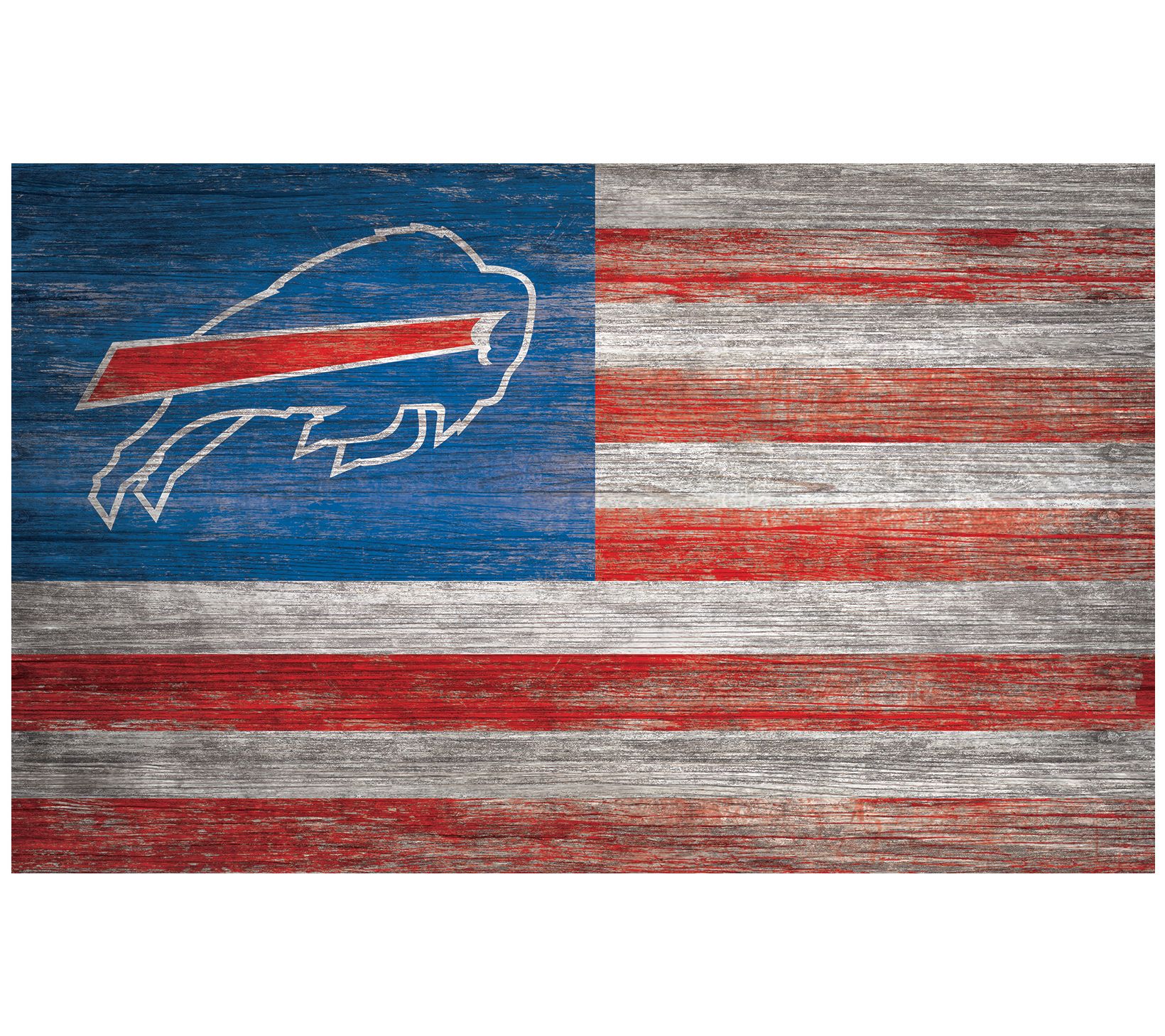 NFL Distressed Wall Decor Flag