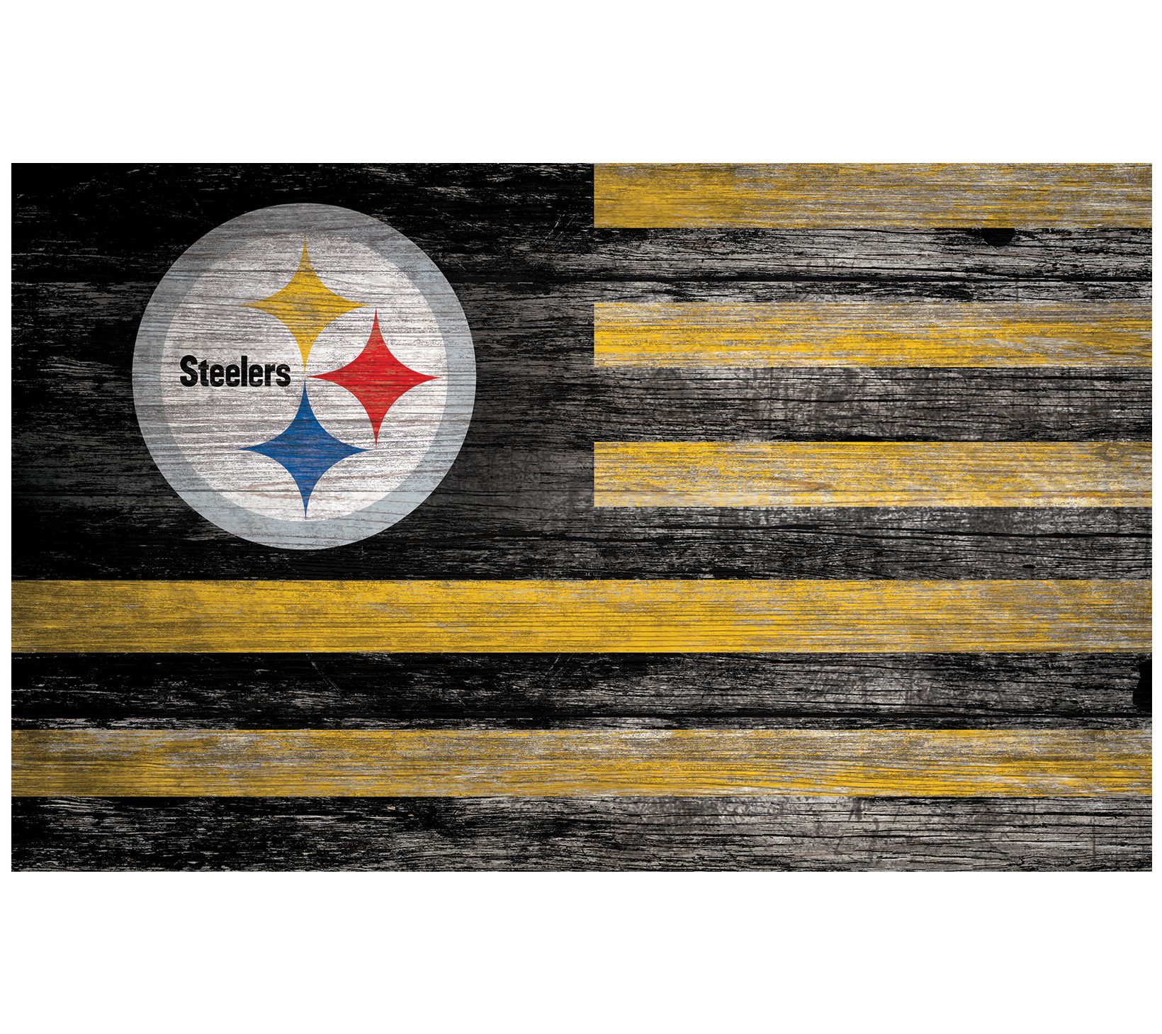 NFL Distressed Wall Decor Flag