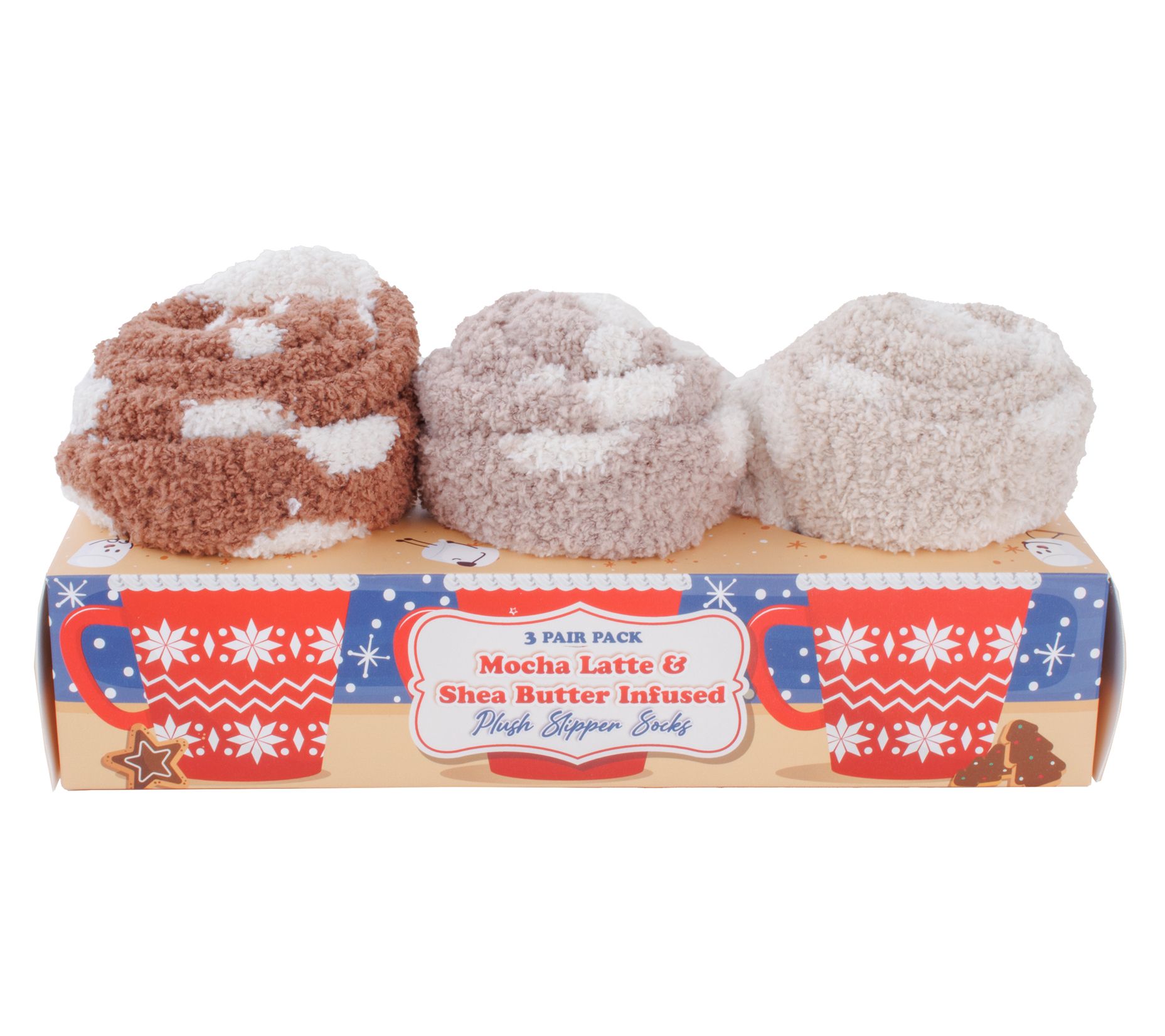 MinxNY S/3 Vanilla and Shea Butter Infused Socks Gift Set