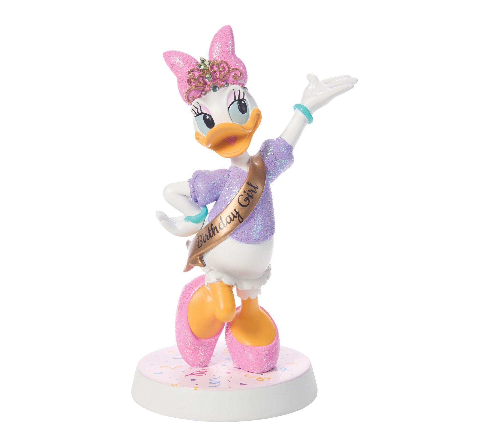Precious Moments Disney Daisy Birthday Diva Figurine