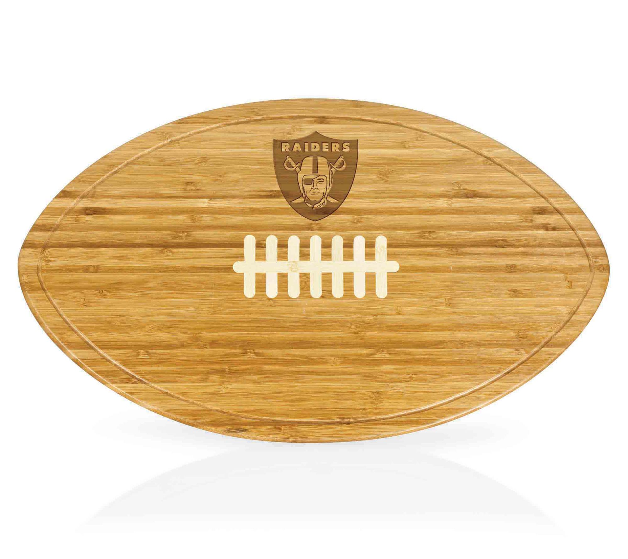 Picnic Time NFL Kickoff Football Cutting and Seving Board