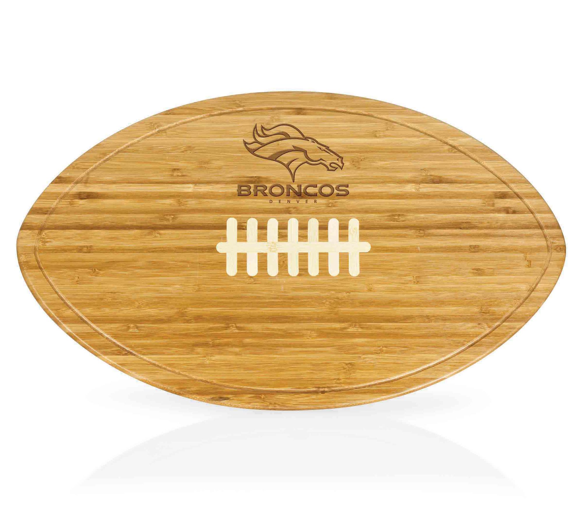 Picnic Time NFL Kickoff Football Cutting and Seving Board
