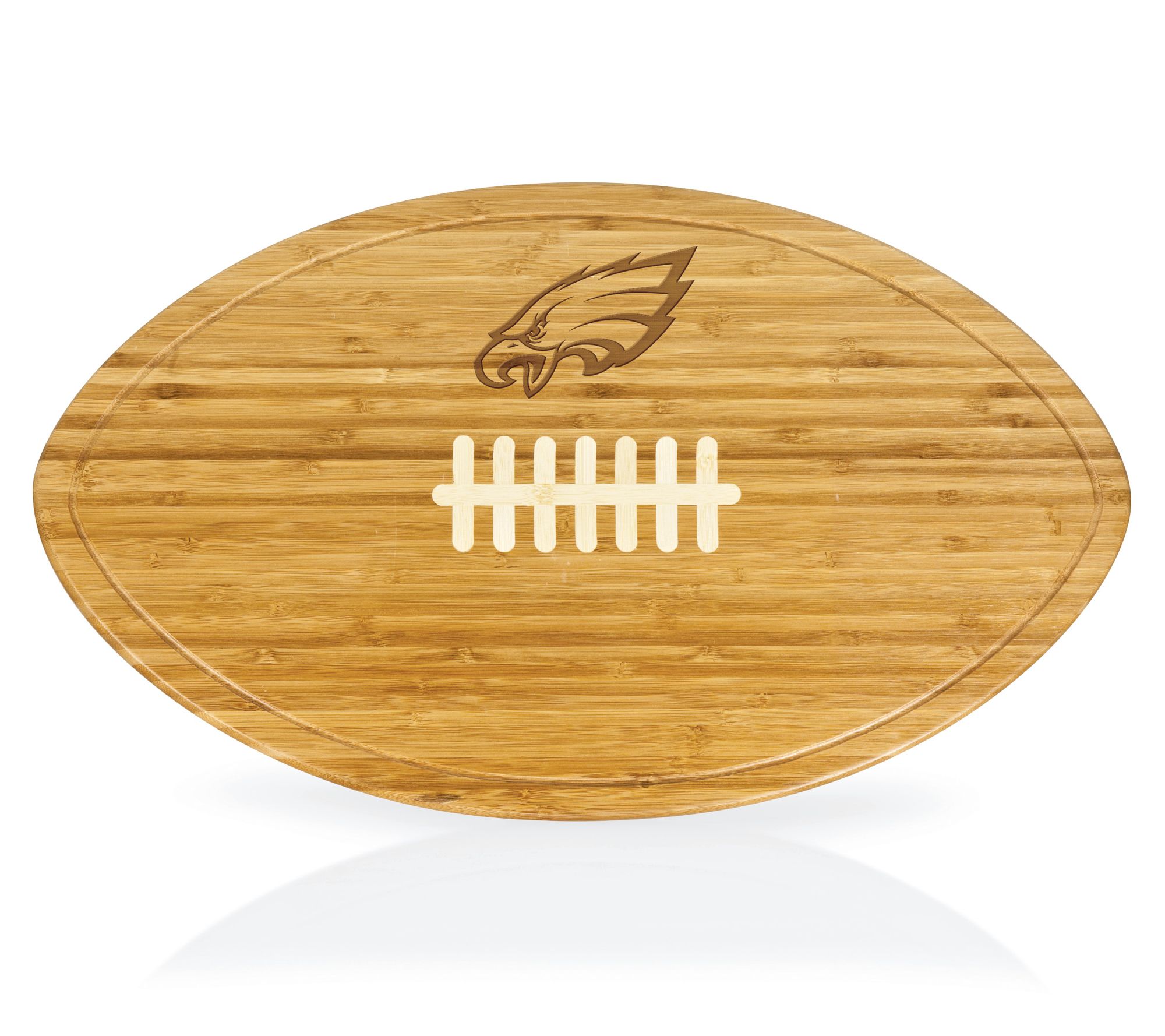 Picnic Time NFL Kickoff Football Cutting and Seving Board