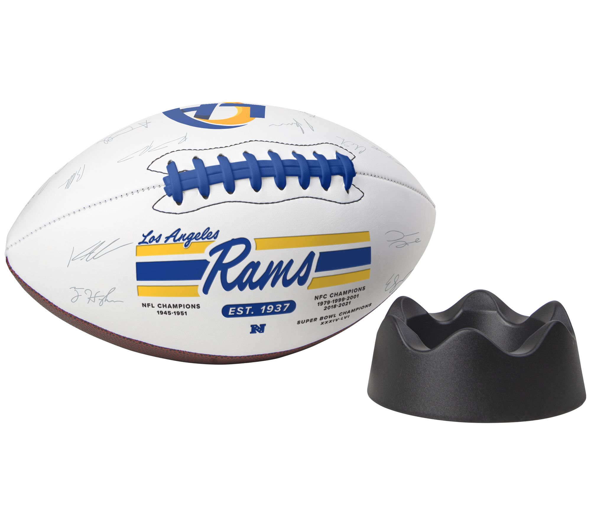 NFL 2023 Special Edition Team Roster Signature Ball w/ Stand - QVC.com