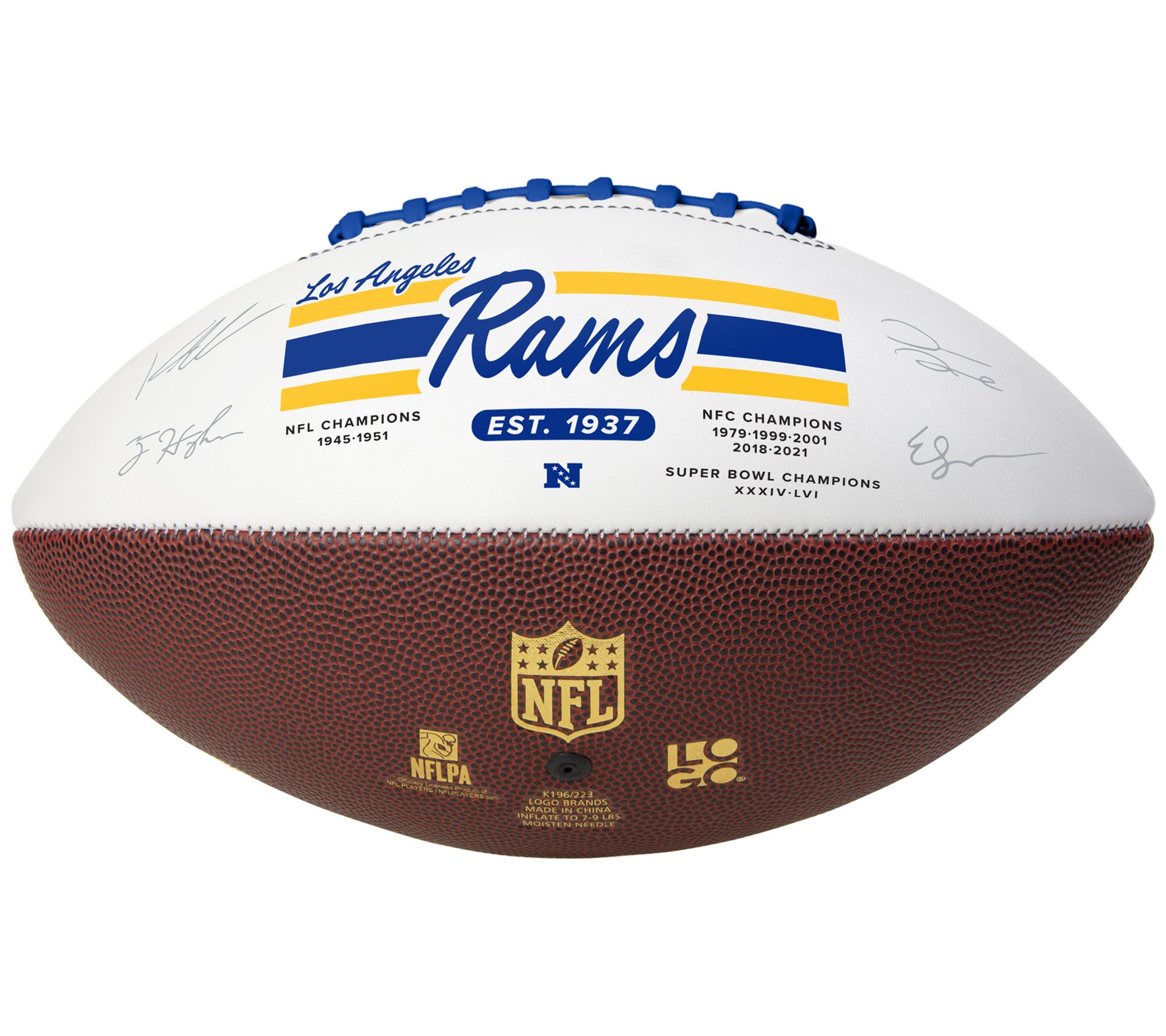 NFL 2023 Special Edition Team Roster Signature Ball w/ Stand