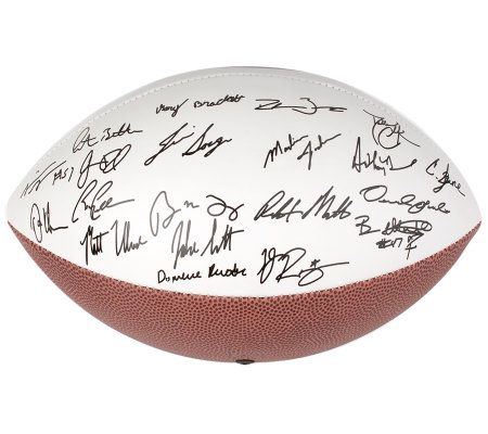 Super Bowl XLI Champions Colts Replica Team Signed Football 