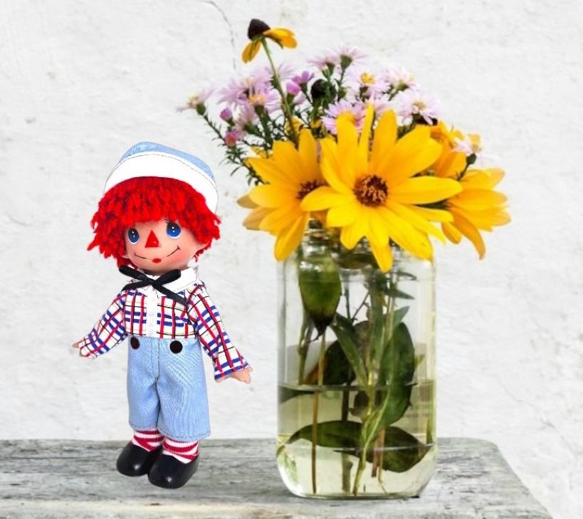 Precious Moments 7" Timeless Traditions RaggedyAndy Doll