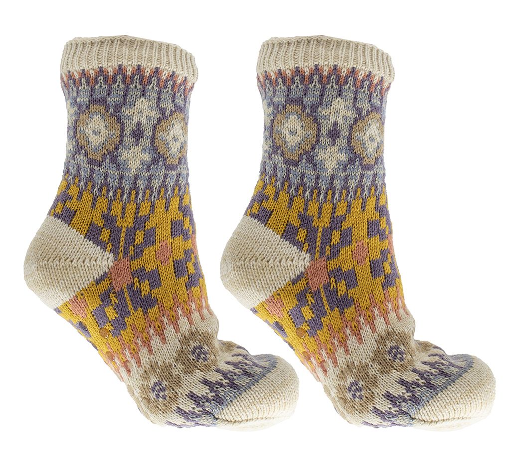 MinxNY Southern Comfort Lounge Socks with Denim Sachet