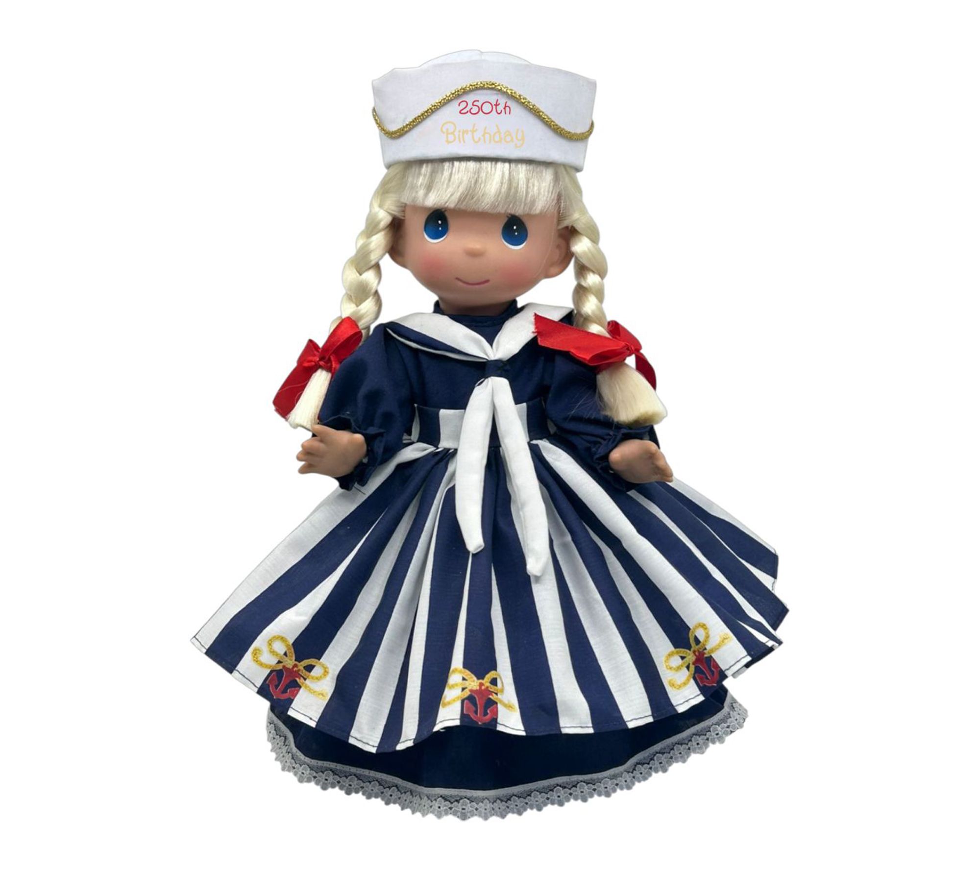 Precious Moments 12" Sailing into the 250th Celebration Doll