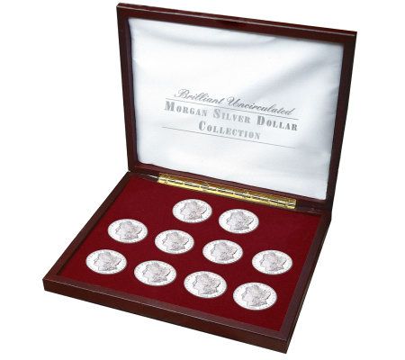 Brilliant Uncirculated Morgan Silver DollarCollection - QVC.com