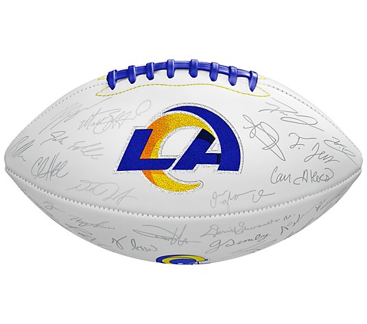NFL 2021 Special Edition Team Roster Signature Ball with Stand