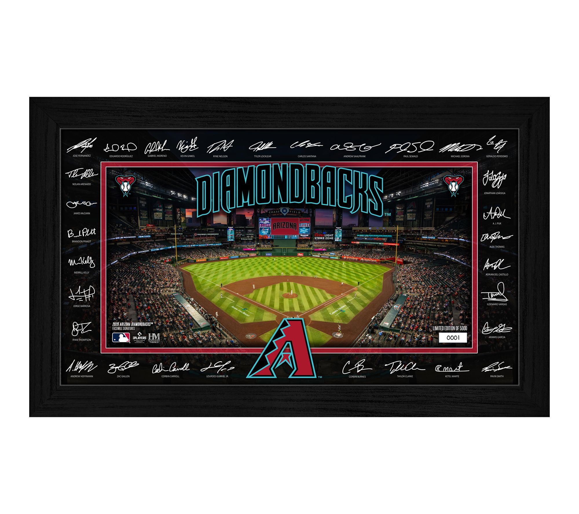 Highland Mint MLB 2026 Team Signature Frame - QVC.com