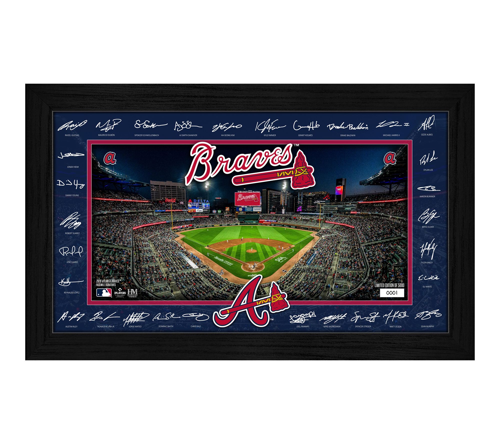 Highland Mint MLB 2026 Team Signature Frame