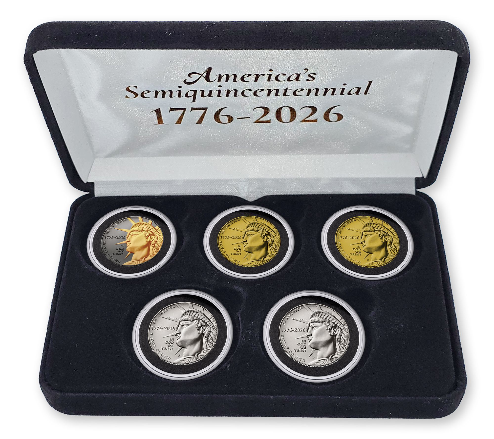 2026 Enduring Liberty Half Dollar 5 Piece Set