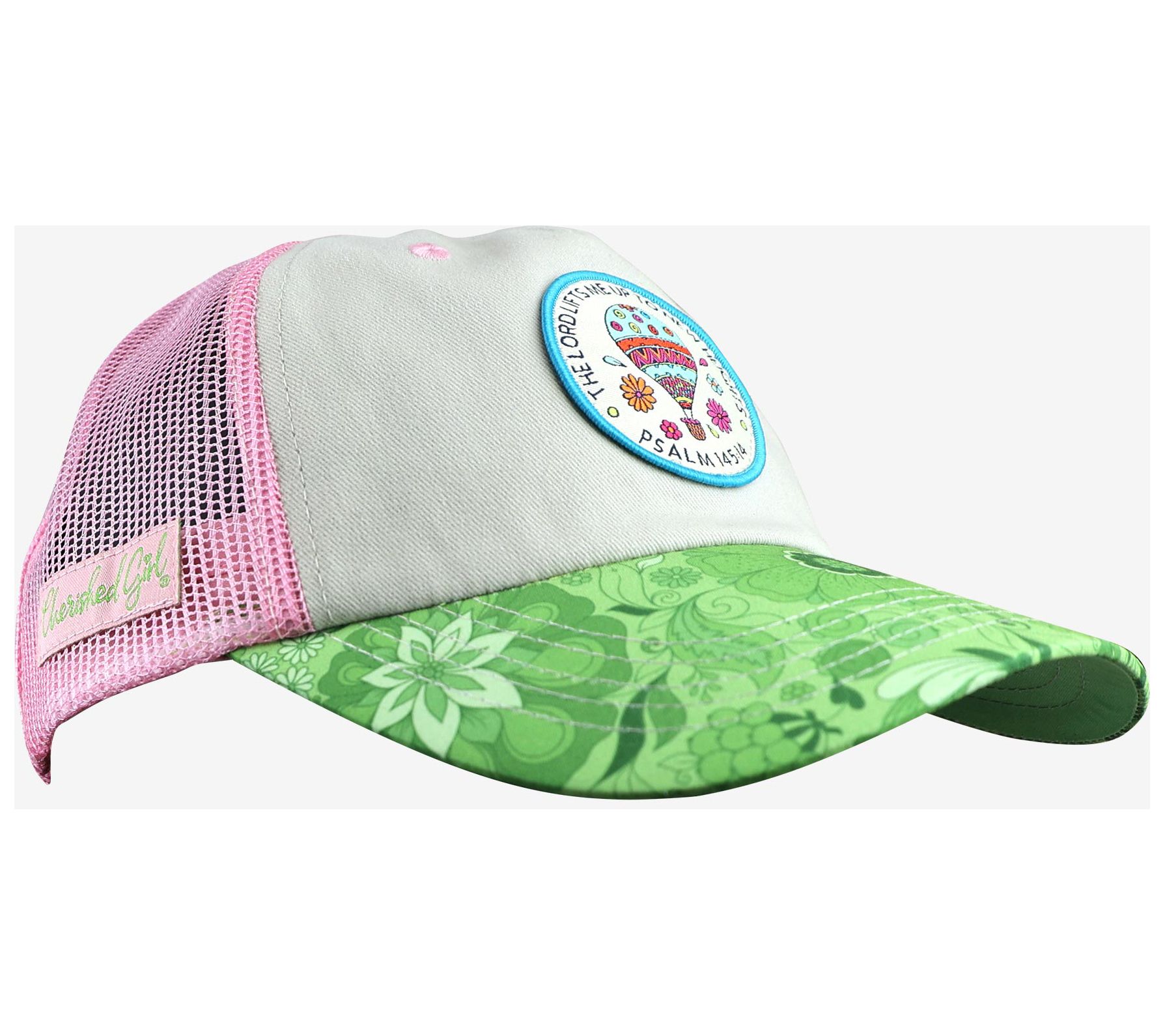 Cherished Girl Cap - Lord Lifts Me Up