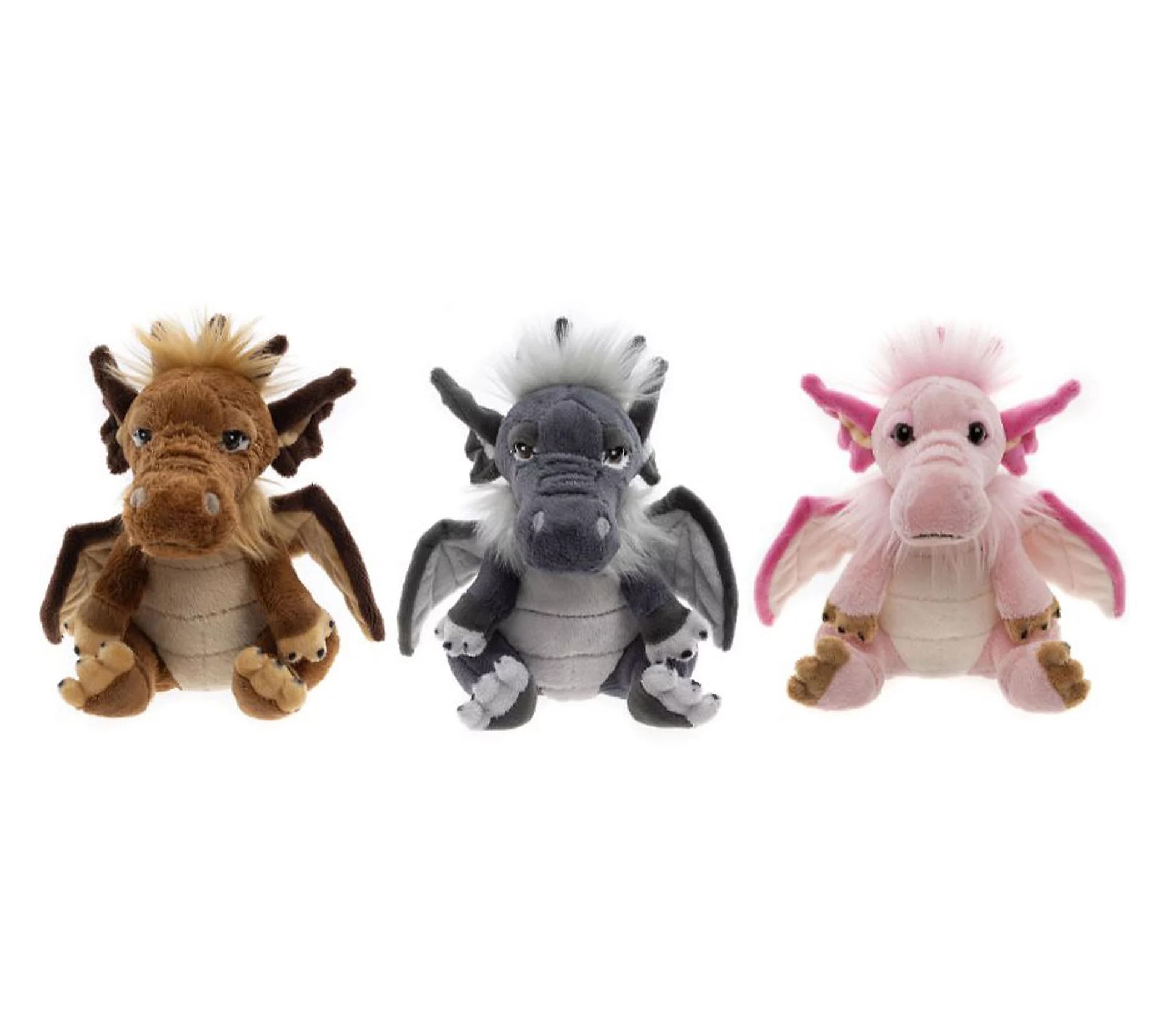 Charlie Bears 5" Cuddle Club S/3 Dragon Set